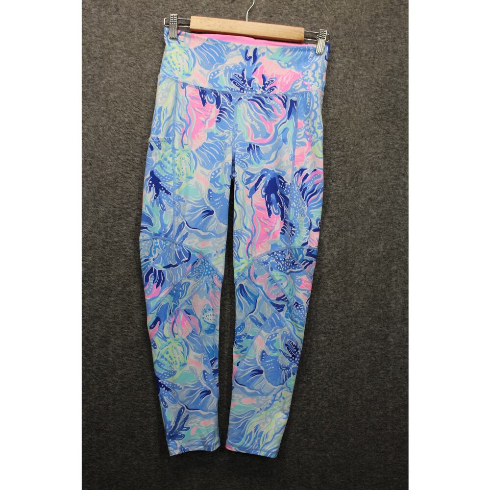 Lilly Pulitzer Luxletic Weekender High Rise Midi Legging Small